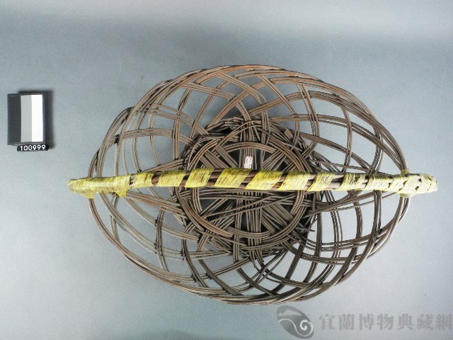 芒枝編提籃藏品圖，第2張