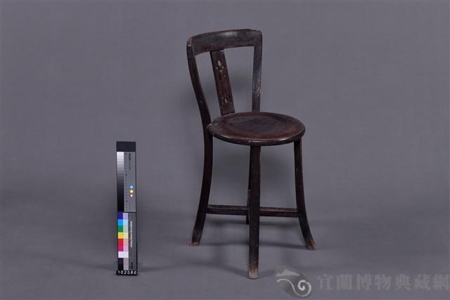 靠背圓椅藏品圖，第1張
