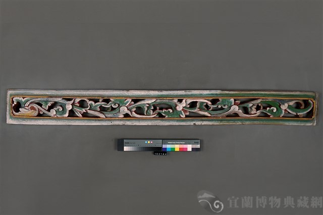 木板雕-唐草藏品圖，第1張
