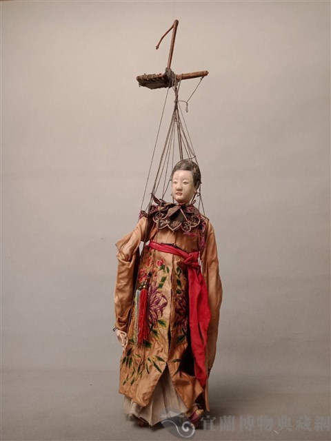 傀儡戲偶(旦)藏品圖，第1張