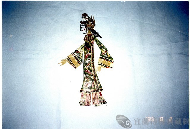 皮影戲偶藏品圖，第1張