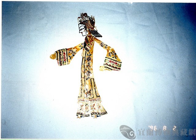 皮影戲偶藏品圖，第1張