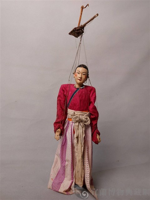 傀儡戲偶(旦)藏品圖，第1張