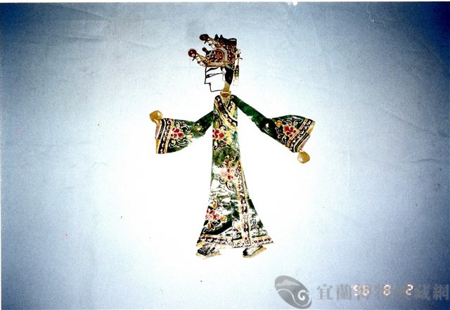 皮影戲偶藏品圖，第1張