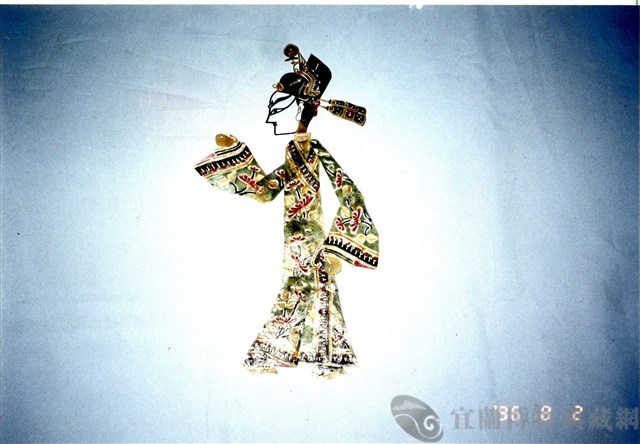 皮影戲偶藏品圖，第1張