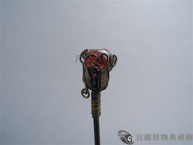 蓮花紋髮簪藏品圖，第2張