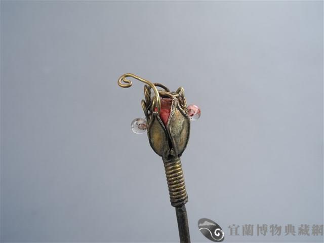 蓮花紋髮簪藏品圖，第2張