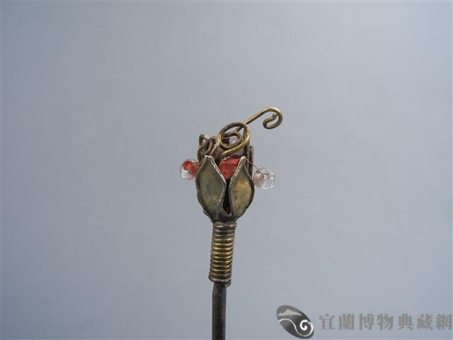 蓮花紋髮簪藏品圖，第3張