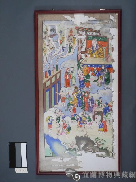 佛堂畫-十殿閻王圖13.十殿閻王圖-孟婆神藏品圖，第1張