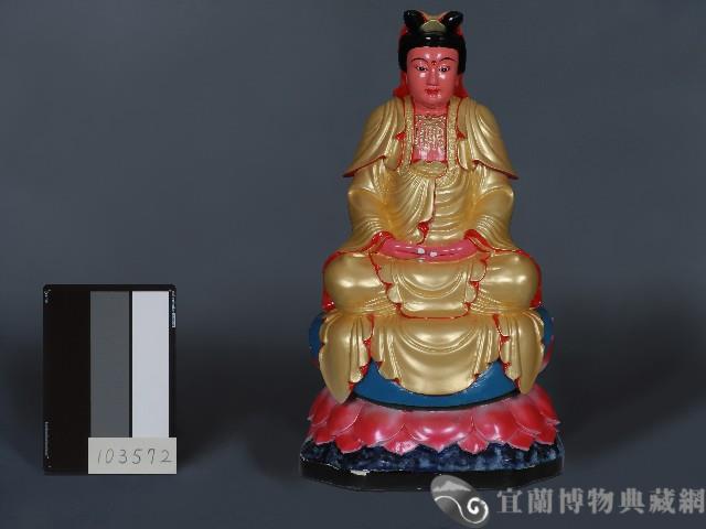 泥塑觀世音菩薩神像藏品圖，第1張