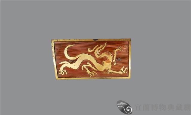 龍紋扁墊藏品圖，第1張