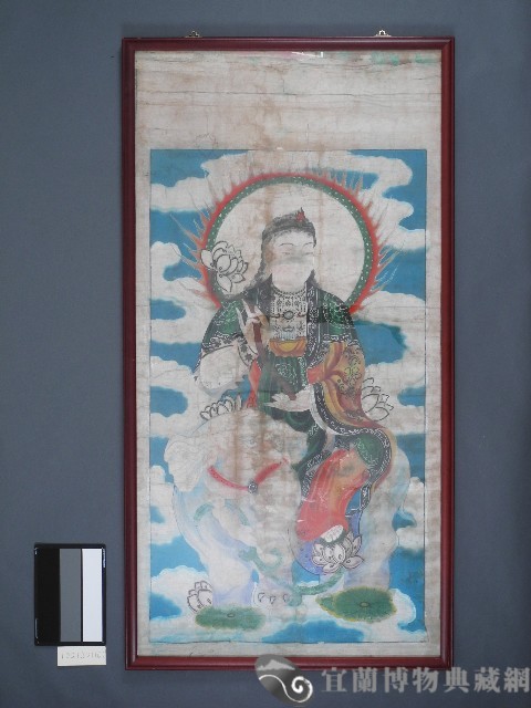 佛堂畫-菩薩圖-普賢菩薩藏品圖，第1張