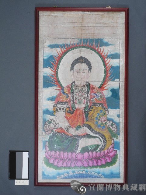 佛堂畫-菩薩圖-釋迦摩尼佛藏品圖，第1張