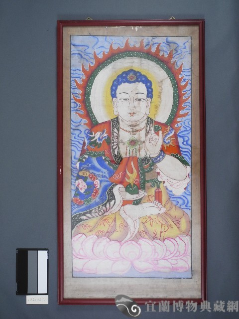 佛堂畫-菩薩圖-阿彌陀佛藏品圖，第1張