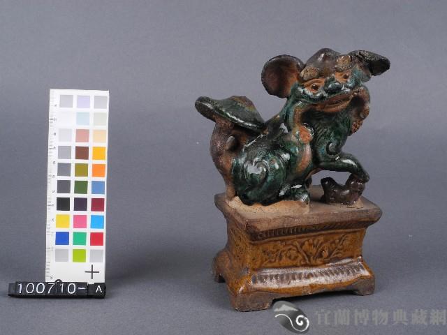 獅座燭台藏品圖，第1張