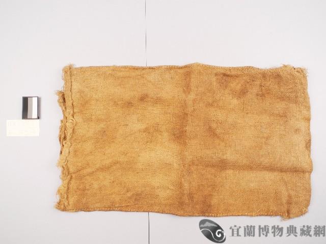 麻製米袋藏品圖，第1張