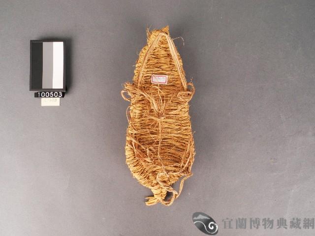 草鞋(右鞋)藏品圖，第1張