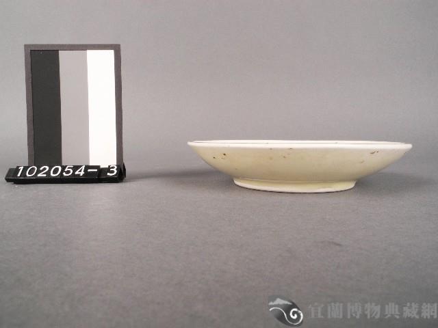 彩繪松鶴紋碟藏品圖，第2張