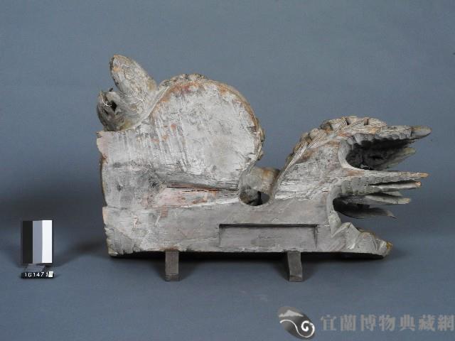 木雕貼金獅子藏品圖，第2張