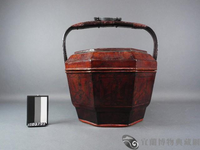 八角盒提籃藏品圖，第1張