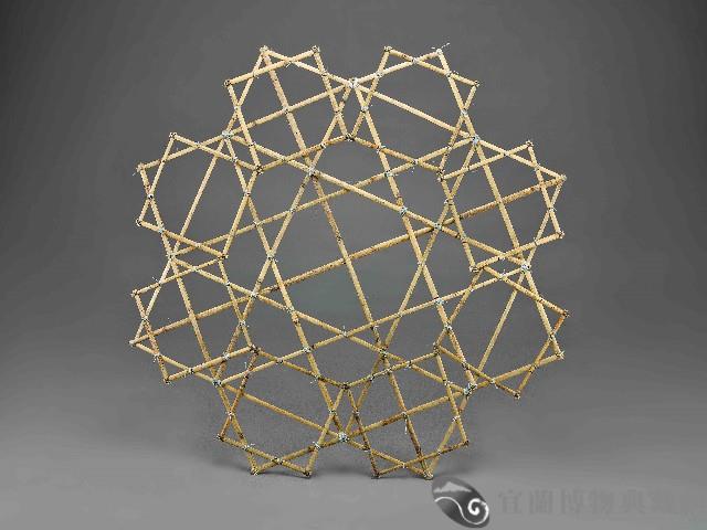 七十二角風箏骨架藏品圖，第1張