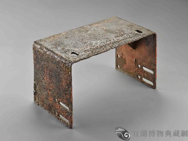 早期工作椅(鐵製)藏品圖，第1張