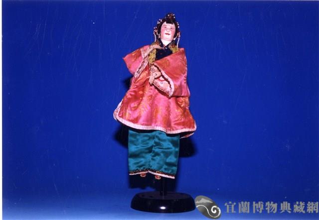 布袋戲偶（旦）藏品圖，第1張