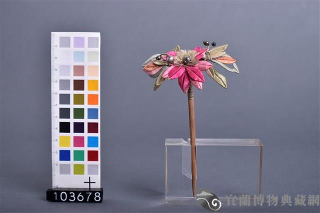 纏花竹髮簪藏品圖，第1張