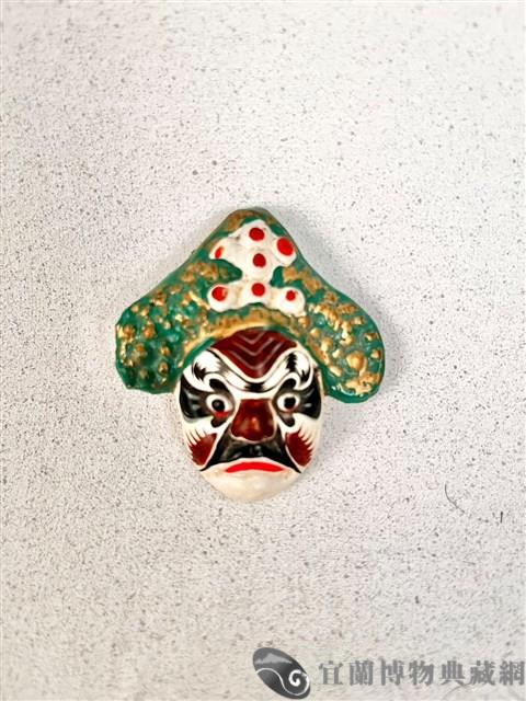 磚胎面具藏品圖，第1張