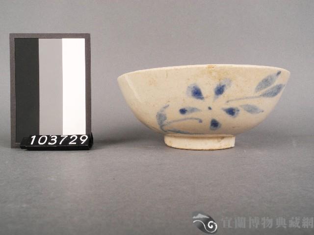 青花花卉紋碗藏品圖，第1張