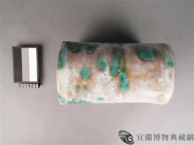 綠釉斑點紋枕頭藏品圖，第7張