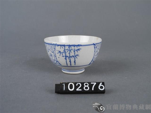 青花梅蘭竹三友杯藏品圖，第7張