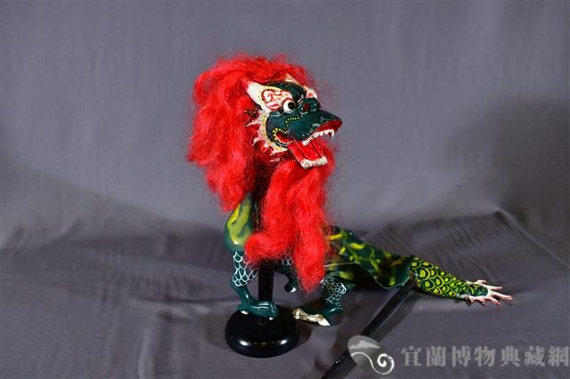 布袋戲偶（龍）藏品圖，第2張