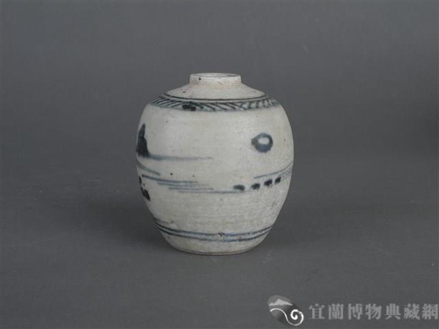 青花山水罐藏品圖，第7張