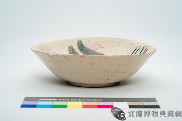 鶯歌手繪青花蝦紋碗公藏品圖，第3張