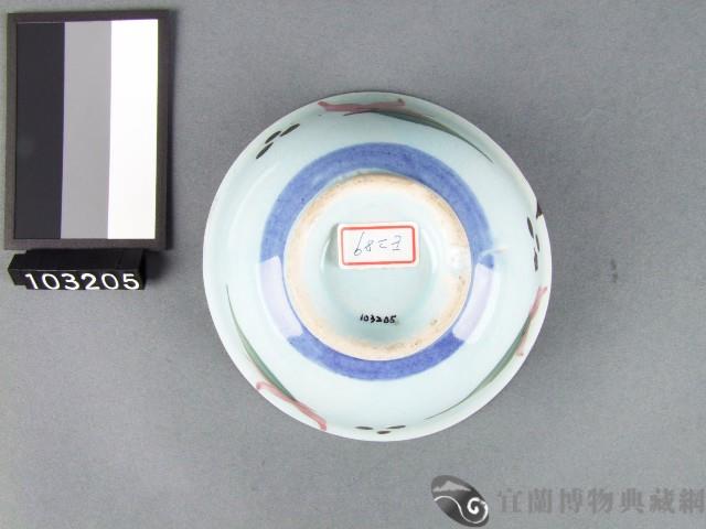 三彩葉紋碗藏品圖，第3張