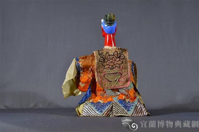布袋戲偶（龍王頭）藏品圖，第2張