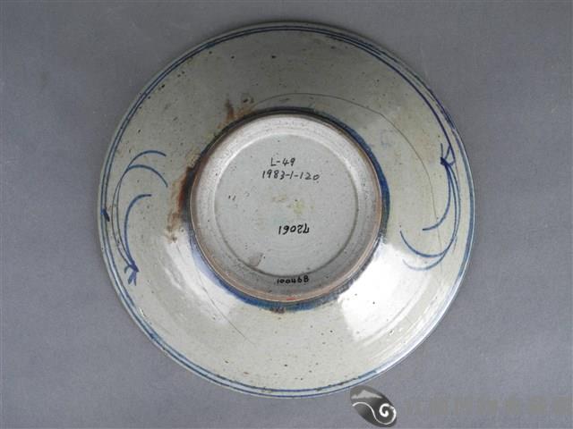 青花魚紋盤藏品圖，第3張