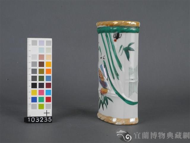 彩繪竹枝花鳥圖箸籠藏品圖，第3張