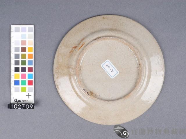 彩繪花卉紋盤藏品圖，第3張