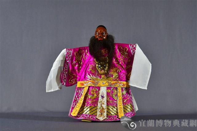 布袋戲偶（黑大北）藏品圖，第1張