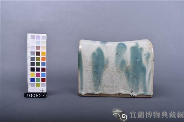 綠釉枕頭藏品圖，第3張