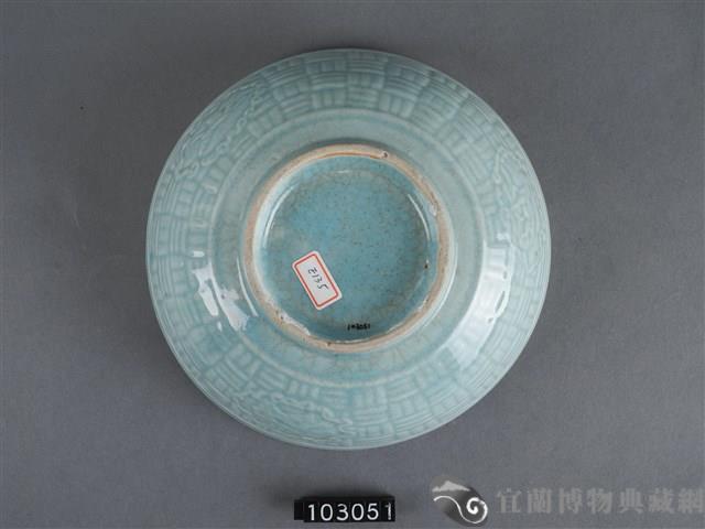 藍釉飛禽瑞獸紋碗藏品圖，第3張