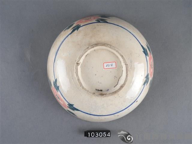 三彩花卉紋碗藏品圖，第3張