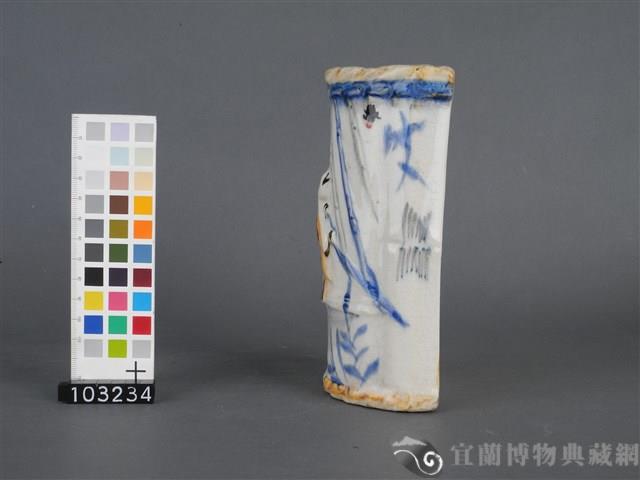 彩繪竹枝花鳥圖箸籠藏品圖，第3張