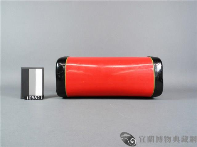 賽璐璐黑紅雙色枕頭藏品圖，第3張