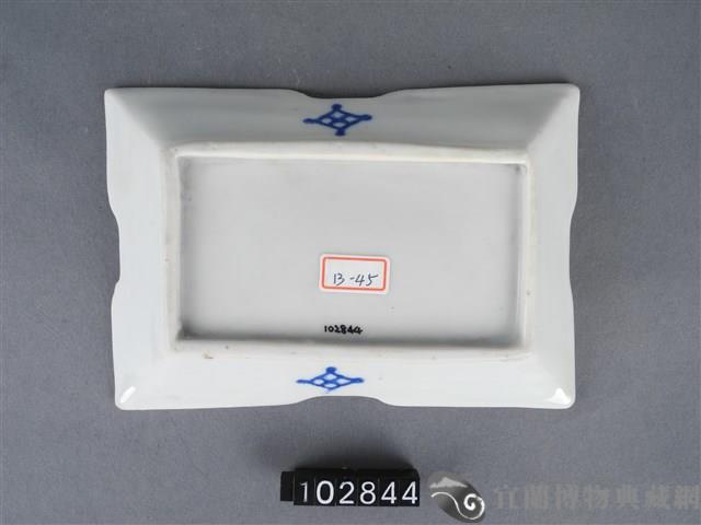 金釉綠彩松鶴紋碟藏品圖，第3張