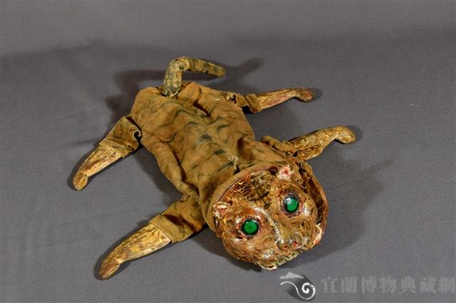布袋戲偶（老虎）藏品圖，第3張