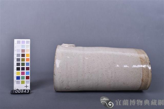 土灰釉水枕藏品圖，第3張