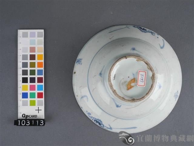 青花兔紋碗藏品圖，第3張